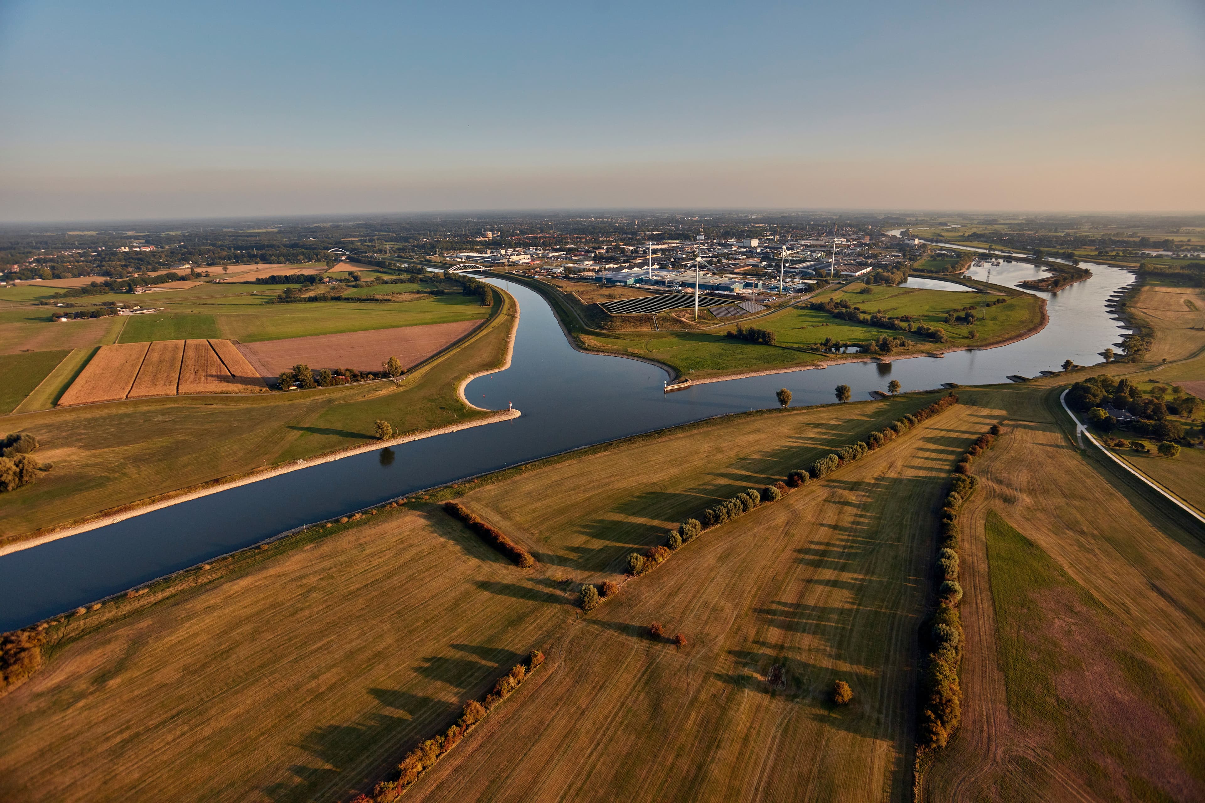 luchtfoto Gelderse Rivieren