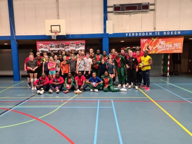 teamfoto van Kameroen