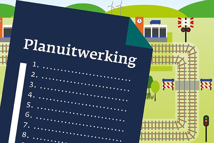 Lijstje met titel planuitwerking