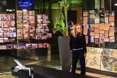 Artistiek maker Mirthe Dokter gefotografeerd voor haar werk
