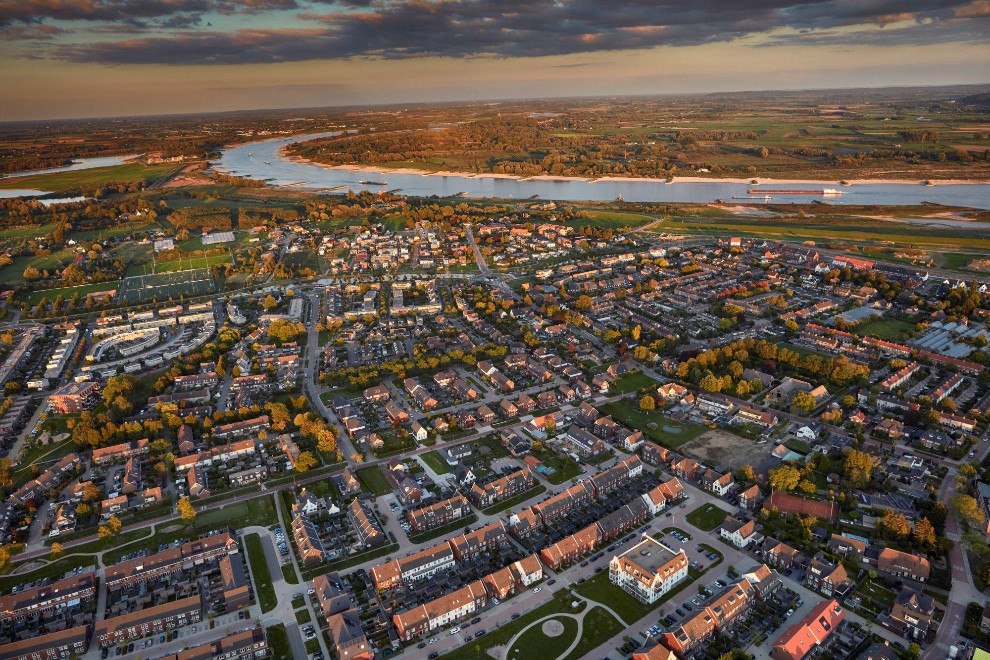 luchtfoto van Gelderland