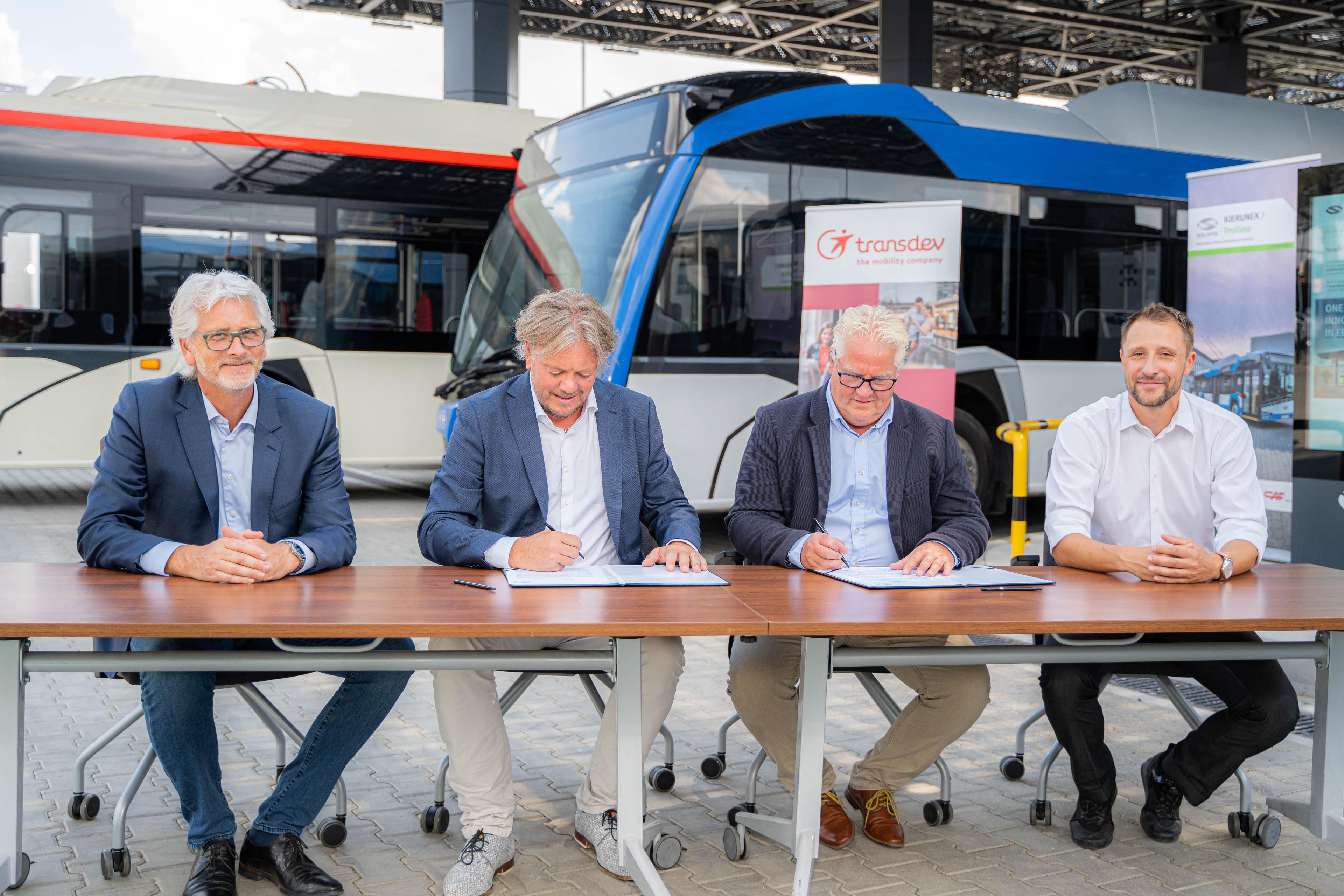 Solaris levert 10 nieuwe trolleybussen voor Rijnlijn  