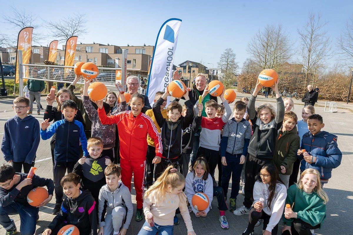 1e Gelderse netsportveldje geopend in aanloop naar WK Volleybal 